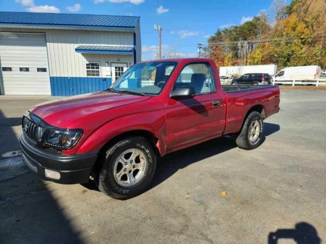 5TENL42N31Z753195 - 2001 TOYOTA TACOMA BURGUNDY photo 2