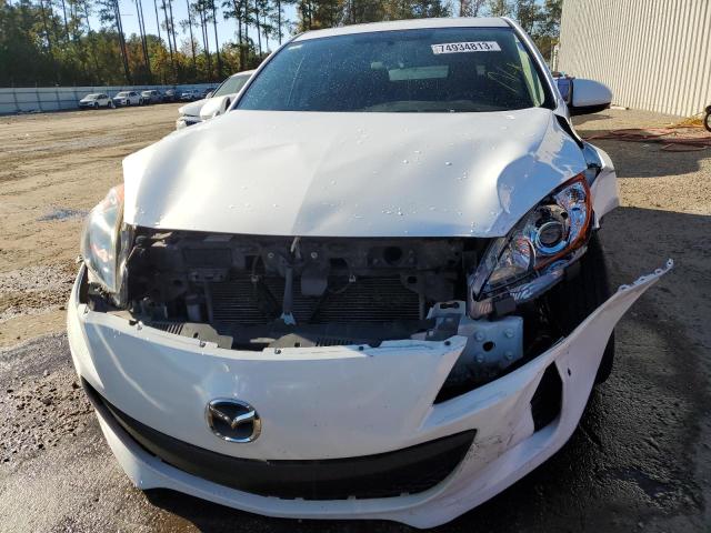 JM1BL1LP7D1743740 - 2013 MAZDA 3 I WHITE photo 5