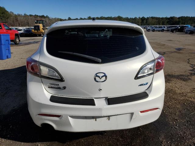 JM1BL1LP7D1743740 - 2013 MAZDA 3 I WHITE photo 6