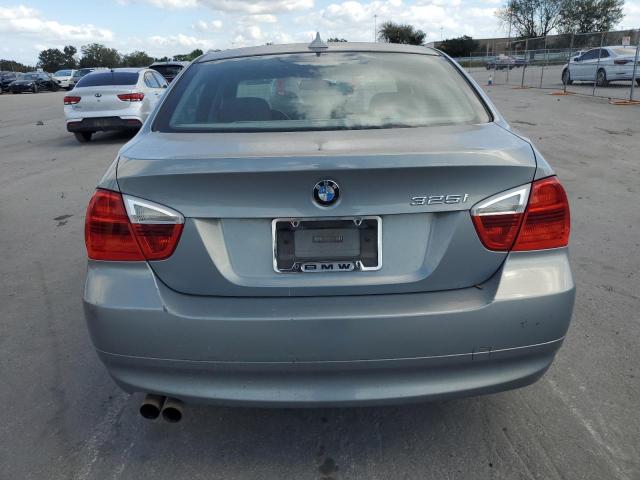 WBAVB17586NK35973 - 2006 BMW 325 I AUTOMATIC BLUE photo 6