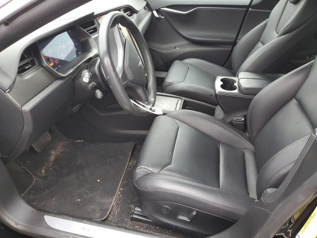 5YJSA1E2XJF284794 - 2018 TESLA MODEL S Սև լուսանկար 7