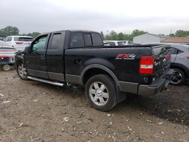 1FTPX14516NA70463 - 2006 FORD F150 BLACK photo 2