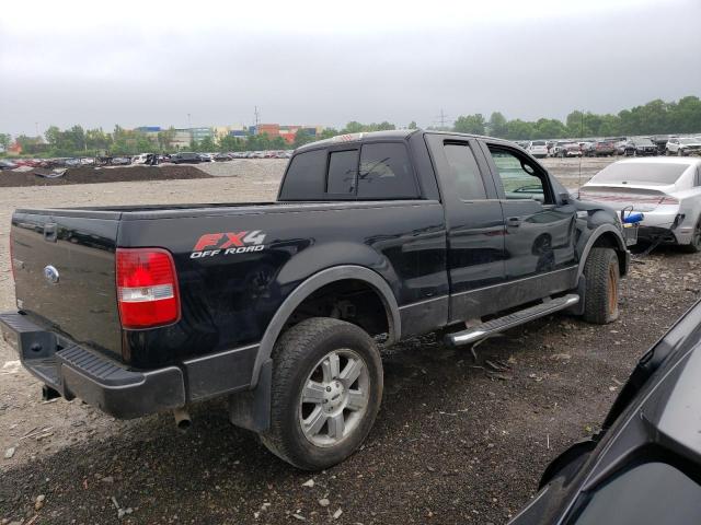 1FTPX14516NA70463 - 2006 FORD F150 BLACK photo 3