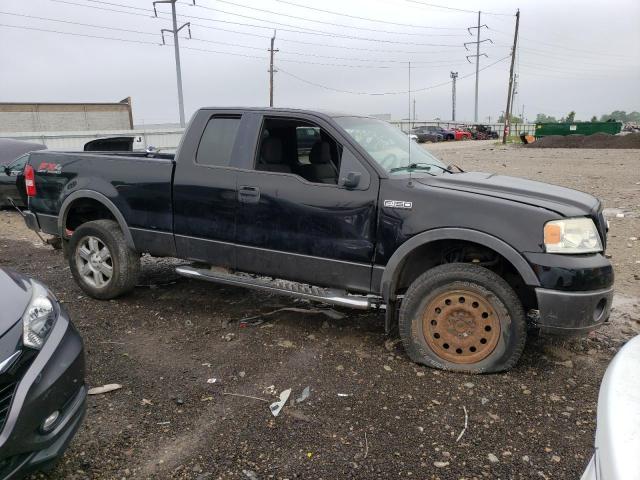 1FTPX14516NA70463 - 2006 FORD F150 BLACK photo 4