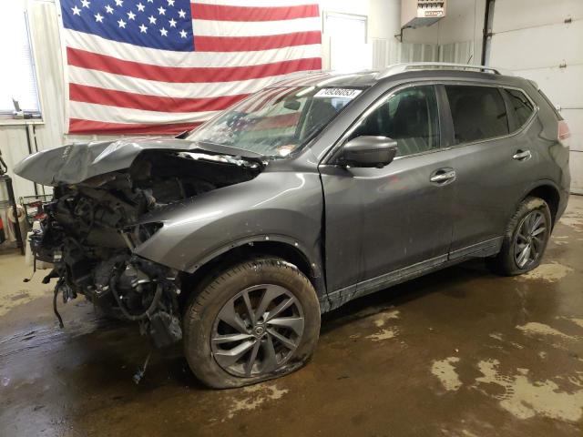 5N1AT2MV0GC871482 - 2016 NISSAN ROGUE S GRAY photo 1