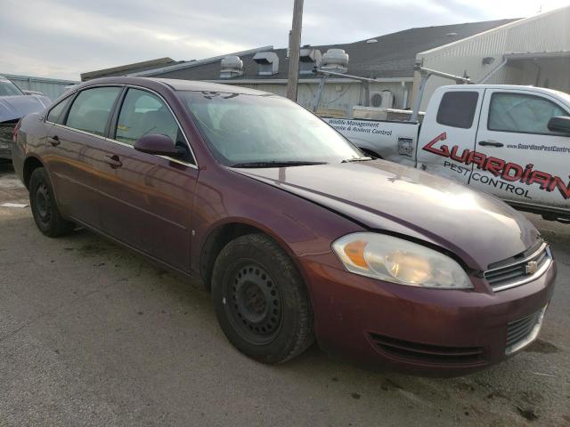 2G1WB58K479353549 - 2007 CHEVROLET IMPALA LS BURGUNDY photo 4