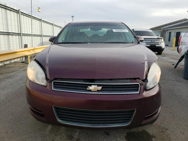 2G1WB58K479353549 - 2007 CHEVROLET IMPALA LS BURGUNDY photo 5