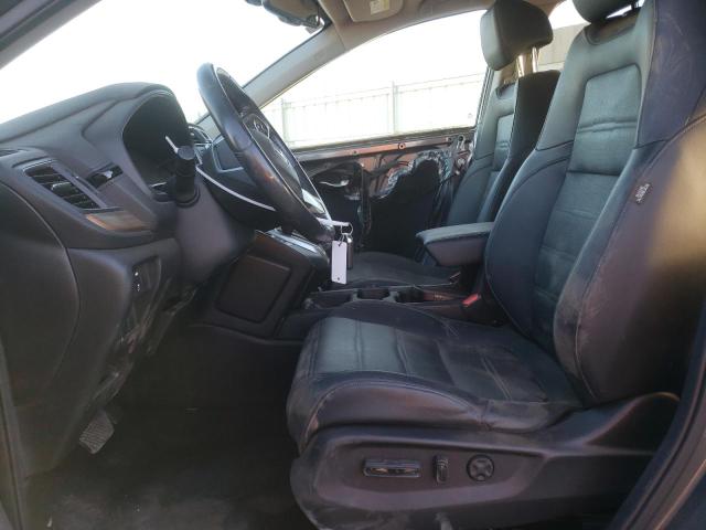 JHLRW2H8XKX012813 - 2019 HONDA CR-V EXL GRAY photo 7