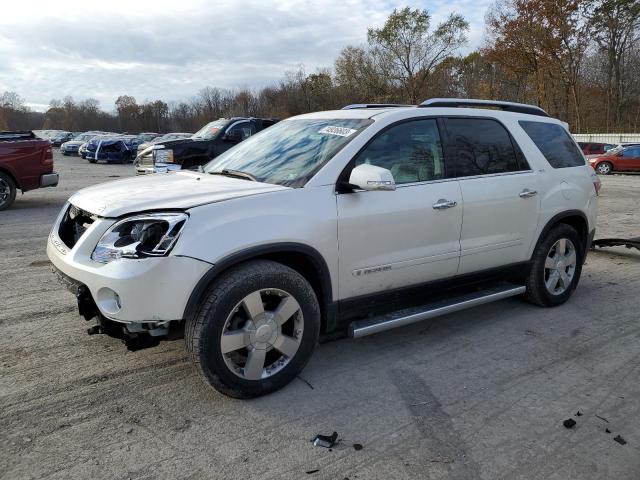 1GKEV33758J158684 - 2008 GMC ACADIA SLT-2 WHITE photo 1