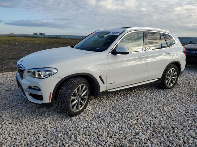 5UXTR9C56JLD66707 - 2018 BMW X3 XDRIVE30I WHITE photo 1