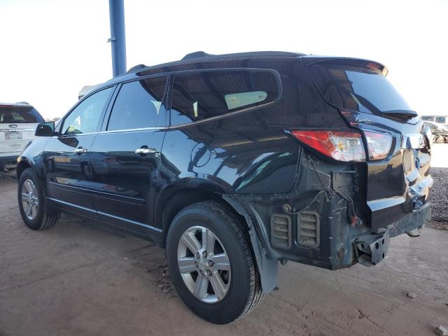 1GNKRGKDXEJ206331 - 2014 CHEVROLET TRAVERSE LT BLACK photo 2