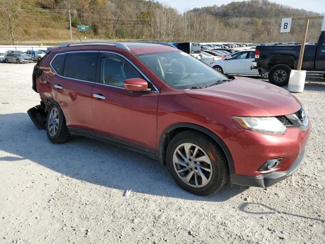 5N1AT2MV6FC897874 - 2015 NISSAN ROGUE S RED photo 4