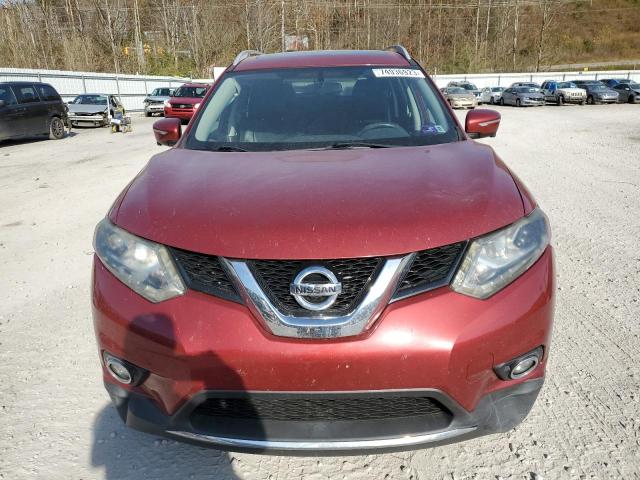 5N1AT2MV6FC897874 - 2015 NISSAN ROGUE S RED photo 5