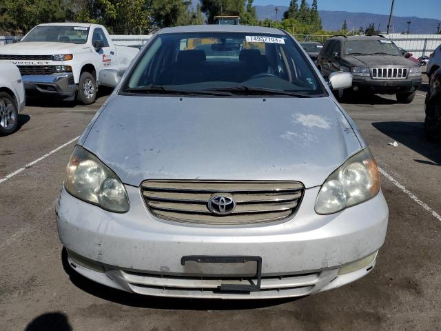 1NXBR32E04Z289965 - 2004 TOYOTA COROLLA CE SILVER photo 5