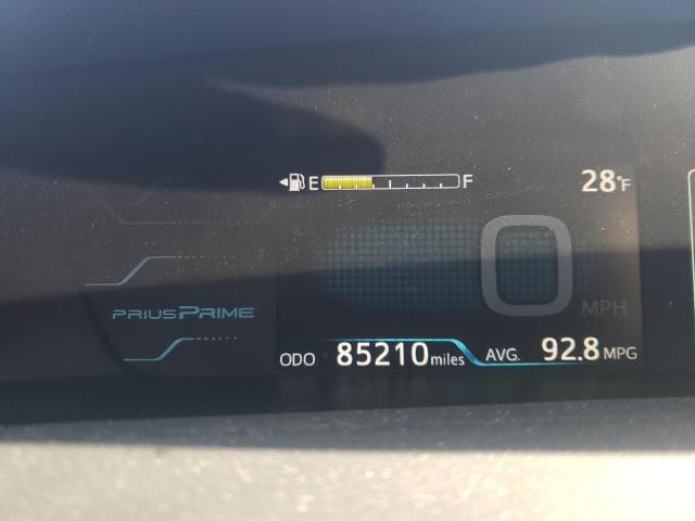 JTDKARFP3H3051758 - 2017 TOYOTA PRIUS PRIM ნაცრისფერი ფოტო 9