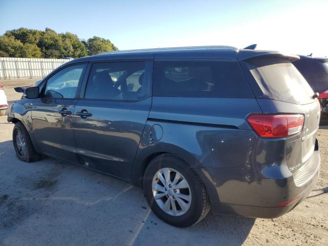 KNDMB5C15G6178619 - 2016 KIA SEDONA LX GRAY photo 2