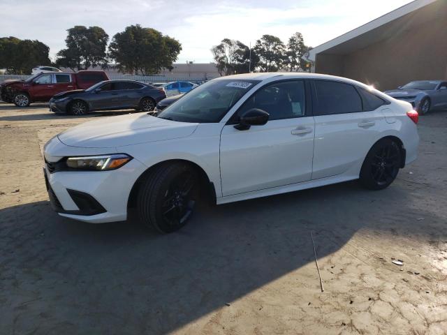 2HGFE2F59NH550795 - 2022 HONDA CIVIC SPORT 白色 照片 1