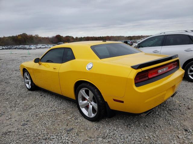2B3CJ7DW8AH157923 - 2010 DODGE CHALLENGER SRT-8 黄色 照片 2