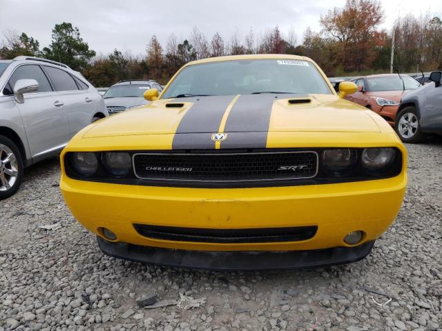 2B3CJ7DW8AH157923 - 2010 DODGE CHALLENGER SRT-8 YELLOW photo 5