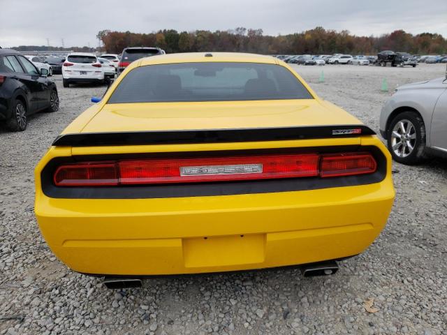 2B3CJ7DW8AH157923 - 2010 DODGE CHALLENGER SRT-8 YELLOW photo 6