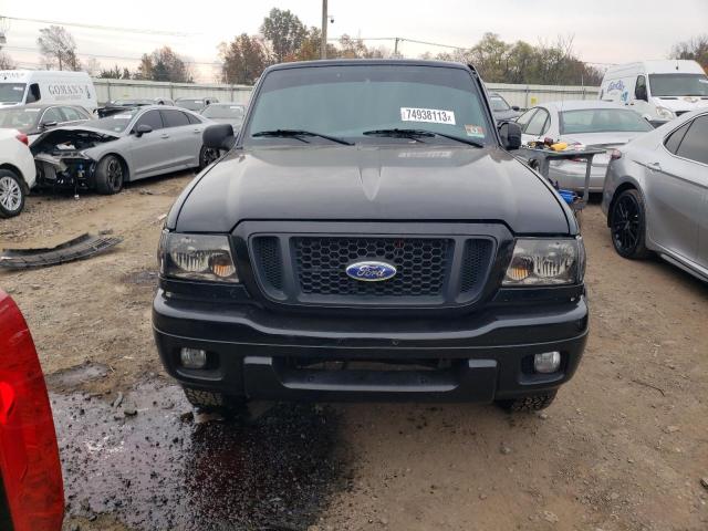 1FTYR10U75PA11500 - 2005 FORD RANGER BLACK photo 5