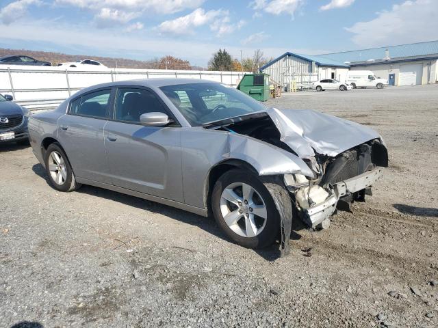 2C3CDXBG5EH168485 - 2014 DODGE CHARGER SE GRAY photo 4
