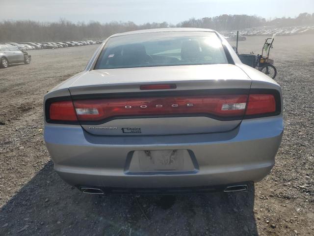 2C3CDXBG5EH168485 - 2014 DODGE CHARGER SE GRAY photo 6