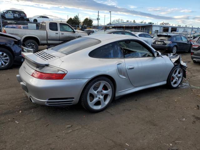 WP0AB29902S685605 - 2002 PORSCHE 911 TURBO SILVER photo 3