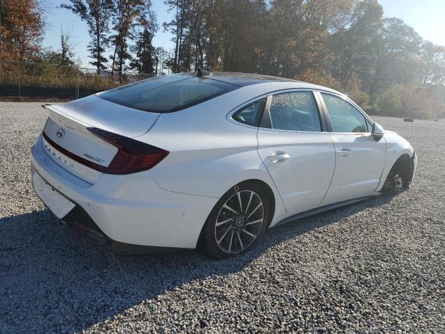 KMHL34J29PA270663 - 2023 HYUNDAI SONATA LIMITED WHITE photo 3