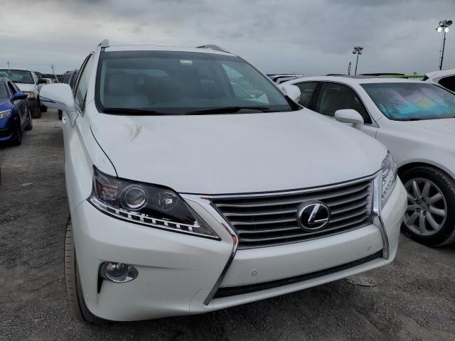 2T2BK1BA9EC238582 - 2014 LEXUS RX 350 BASE WHITE photo 5