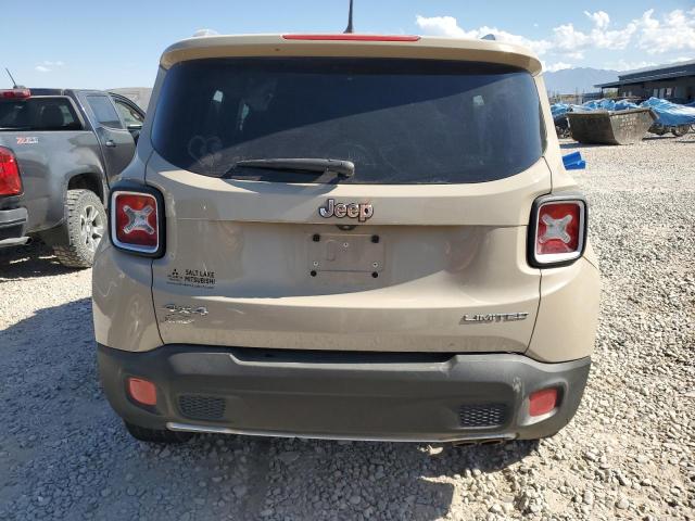 ZACCJBDT8FPB49897 - 2015 JEEP RENEGADE LIMITED CREAM photo 6