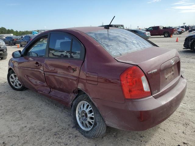 KMHCN4AC9BU533664 - 2011 HYUNDAI ACCENT GLS MAROON photo 2