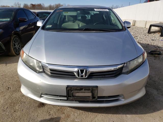 2HGFB2F52CH325768 - 2012 HONDA CIVIC LX SILVER photo 5