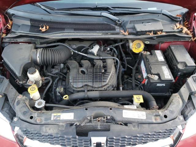 2C4RDGCG3ER212563 - 2014 DODGE GRAND CARA SXT RED photo 12