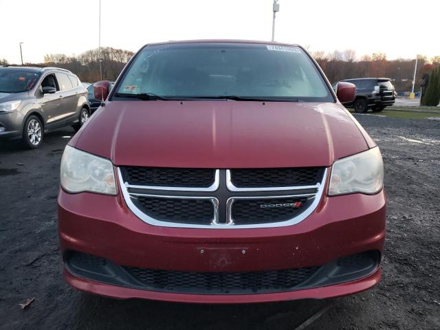 2C4RDGCG3ER212563 - 2014 DODGE GRAND CARA SXT RED photo 5