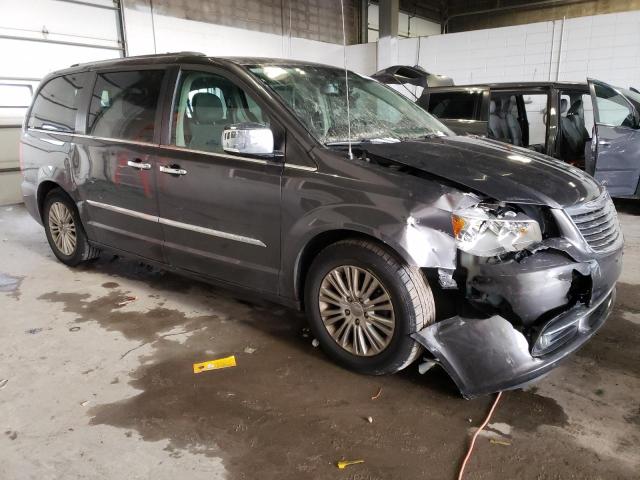 2C4RC1JG9FR711341 - 2015 CHRYSLER TOWN & COU LIMITED GRAY photo 4