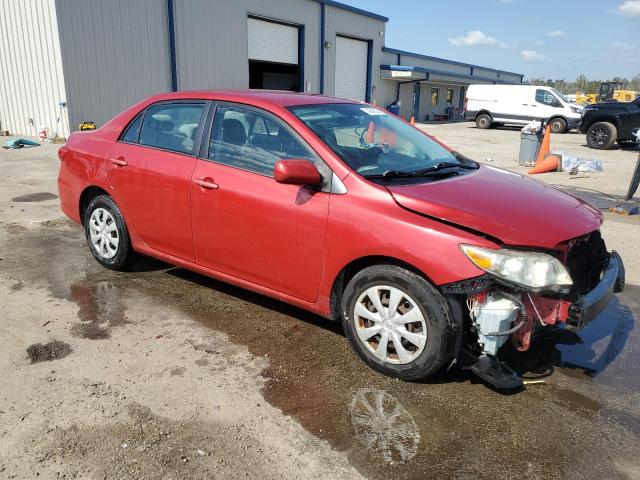 2T1BU4EE8BC678254 - 2011 TOYOTA COROLLA BASE BURGUNDY photo 4