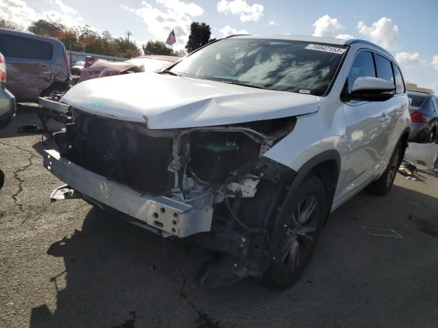 5TDJKRFH1ES056856 - 2014 TOYOTA HIGHLANDER XLE 白色 照片 1
