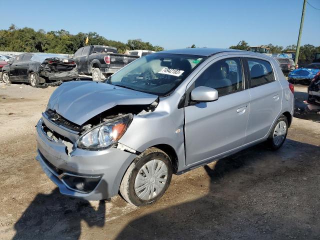 ML32A3HJ4LH008230 - 2020 MITSUBISHI MIRAGE ES SILVER photo 1