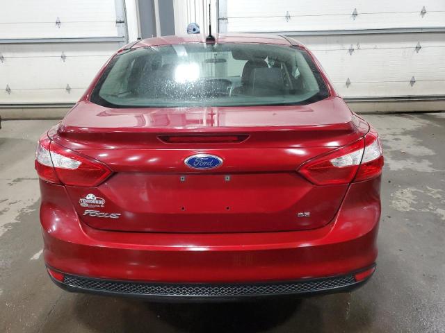 1FADP3F27DL306274 - 2013 FORD FOCUS SE RED photo 6