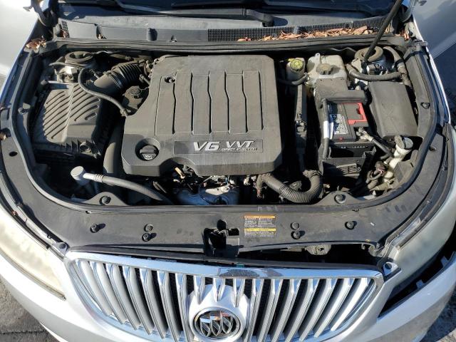 1G4GE5GV1AF264465 - 2010 BUICK LACROSSE CXS SILVER photo 11
