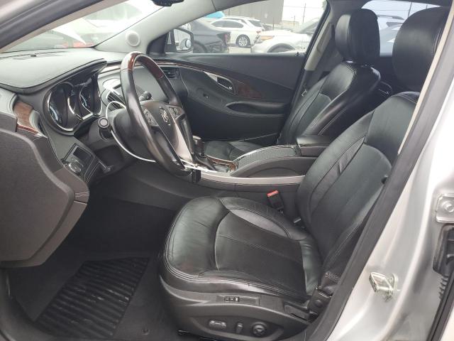 1G4GE5GV1AF264465 - 2010 BUICK LACROSSE CXS SILVER photo 7