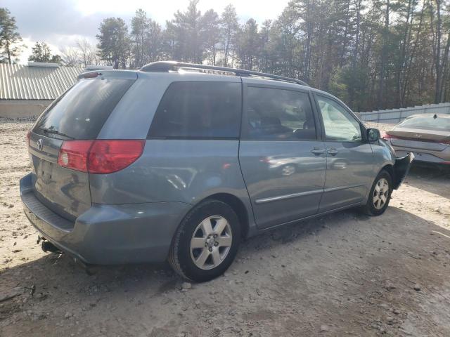 5TDZK23C28S119602 - 2008 TOYOTA SIENNA CE BLUE photo 3