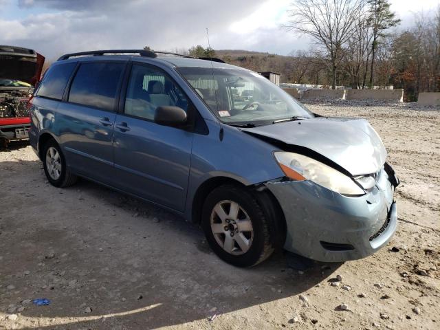 5TDZK23C28S119602 - 2008 TOYOTA SIENNA CE BLUE photo 4