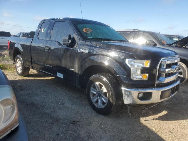 1FTEX1CP4HFA07896 - 2017 FORD F150 SUPER CAB BLACK photo 4