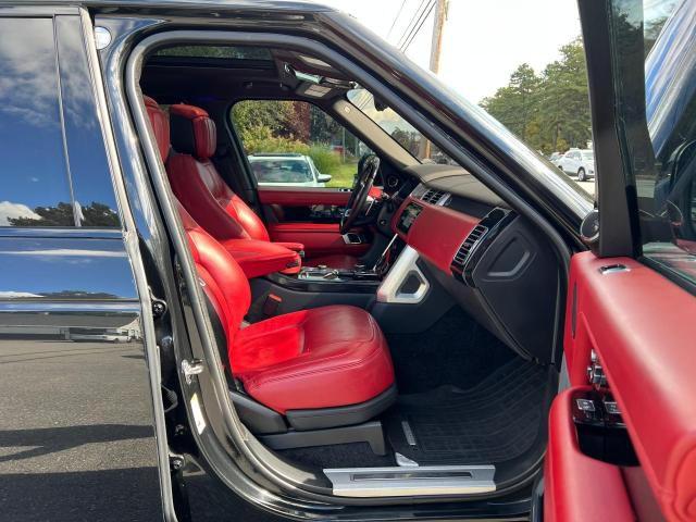 SALGV5RE7KA562429 - 2019 LAND ROVER RANGE ROVE AUTOBIOGRAPHY BLACK photo 5