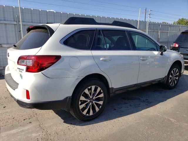 4S4BSALC0F3223382 - 2015 SUBARU OUTBACK 2.5I LIMITED WHITE photo 3