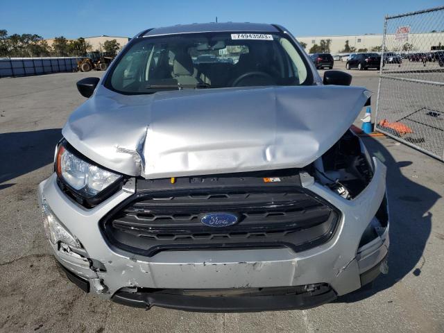 MAJ3S2FE5MC405626 - 2021 FORD ECOSPORT S SILVER photo 5