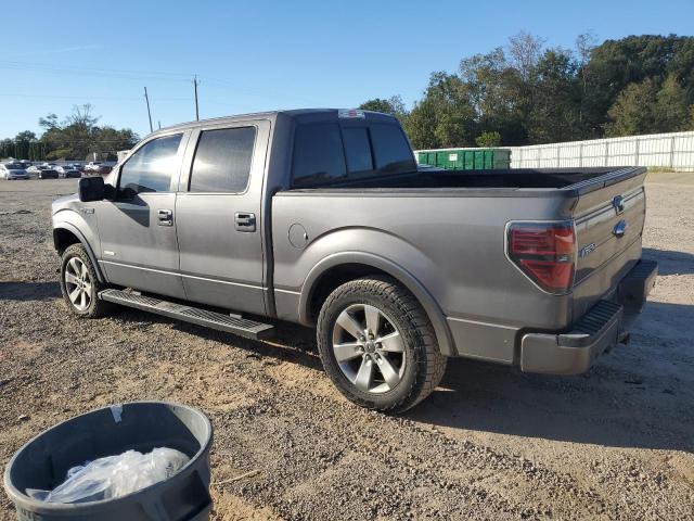 1FTFW1CT4DKG41232 - 2013 FORD F-150 SUPERCREW CHARCOAL photo 2