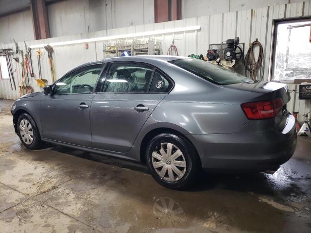 3VW2K7AJ1FM424518 - 2015 VOLKSWAGEN JETTA BASE GRAY photo 2